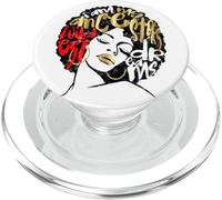 I miei antenati Sogni Afro Ragazza Nera Magia Rosso Vintage Grunge PopSockets PopGrip per MagSafe