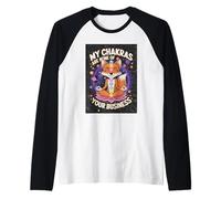 I miei chakra non sono affari tuoi Maglia con Maniche Raglan
