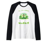 I Miei Chakra Sono Come semafori, Diventano Tutti Verdi Maglia con Maniche Raglan