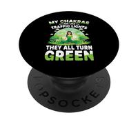 I miei chakra sono come semafori, diventano tutti verdi PopSockets PopGrip Adesivo