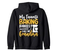 I Miei Compagni di Cottura Preferiti Mi Chiamano Nonna Felpa con Cappuccio