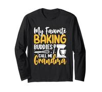 I Miei Compagni di Cottura Preferiti Mi Chiamano Nonna Maglia a Manica