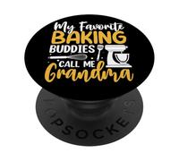 I miei compagni di cottura preferiti mi chiamano nonna PopSockets PopGrip Adesivo
