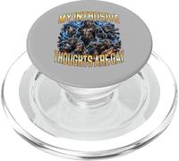 I miei demoni interiori sono il mese dell"orgoglio dei lupi mannari gay LGBTQ PopSockets PopGrip per MagSafe