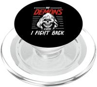 I miei demoni sanno che combatto la consapevolezza del PTSD PopSockets PopGrip per MagSafe