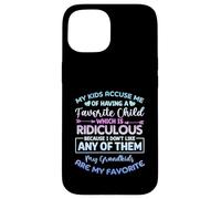 I miei figli mi accusano di avere un nipote figlio preferito Custodia per iPhone 15