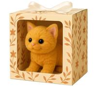 I miei giocattoli realistici per gatti, portano gioia e calore senza fine, si comportano come un vero gattino, robot interattivo di peluche per adulti che cammina, miagola e scodinzola