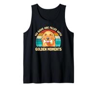 I miei giorni sono pieni di momenti d'oro, cane Golden Retriever Canotta