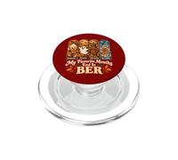 I miei mesi preferiti finiscono con l'autunno degli amanti della birra Ber PopSockets PopGrip per MagSafe