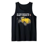 I Miei morsi di carro Attrezzi Non Lo toccano Operatore del Camion di rimorchio Canotta