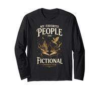 I Miei Personaggi Preferiti Sono Immaginari Lettore Maglia a Manica