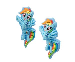 I Miei Piccoli Pony Orecchini In PVC Di Rainbow Dash
