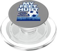 I miei piedi fanno male a calci culo così tanto divertente calcio PopSockets PopGrip per MagSafe