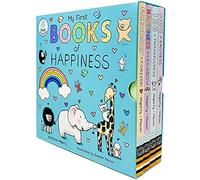 I miei primi libri della felicità Cofanetto con raccolta di 4 libri di Patricia Hegarty (ABC della gentilezza, 123 della gratitudine, La felicità è un arcobaleno e L'amicizia è per sempre)