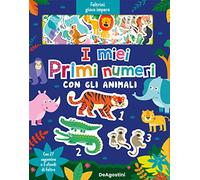 I miei primi numeri con gli animali. Feltrini gioco imparo. Ediz. a colori. Con 5 sfondi di feltro