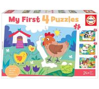 I miei primi puzzle: mamme e cuccioli 4 in 1 EDUCA