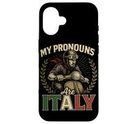 I miei pronomi sono italiani Custodia per iPhone 16