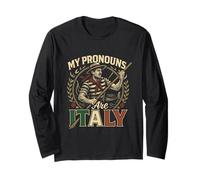I Miei pronomi Sono Italiani Maglia a Manica