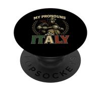 I miei pronomi sono italiani PopSockets PopGrip Adesivo