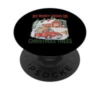 I miei soldi crescono sugli alberi di Natale PopSockets PopGrip Adesivo