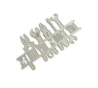 I miei Strumenti Le Mie Regole Morire Metallo Stencil Acciaio Al Carbonio Taglio Scrapbooking Per Fare Carte Journal Metallo Craft Timbro Per Fare Carte
