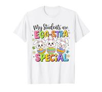 I miei studenti sono Egg Stra Special Easter Coquette Bow Bunny Maglietta