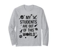I miei studenti sono fuori da questo mondo Insegnante di scienze Donne Uomini Maglia a Manica