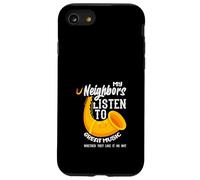 I miei vicini ascoltano la grande musica sassofonista sassofonista Custodia per iPhone SE (2020) / 7/8