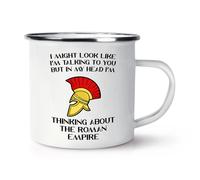 I Might Look Come I'M Talking To You Roman Empire Smalto Tazza Funny Scherzo