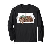 I migliori amici di gatto e geco si rilassano insieme Maglia a Manica