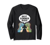 I migliori boccioli estivi - Cute Dinosaur Friends Summer Maglia a Manica