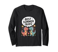 I migliori boccioli estivi - Cute Dinosaur Friends Summer Maglia a Manica