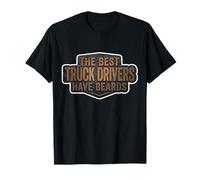 I Migliori Camionisti Hanno Barbe Barbuto Divertente Trucker Gag Maglietta