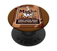 I migliori chicchi di caffè di Mocha Joe PopSockets PopGrip Adesivo