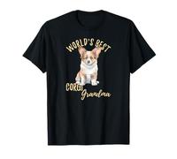 I Migliori Corgi Nonna Pembroke Welsh Corgi Granddog Maglietta