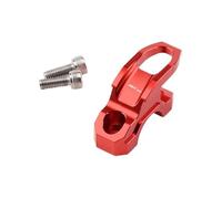 I migliori ganci per moto per riporre oggetti Per accessori per moto AK 550, supporto per cilindro freno principale in alluminio CNC, staffa di fissaggio, gancio per borsa, gancio per casco(Red)