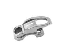 I migliori ganci per moto per riporre oggetti Per HO@&NDA PCX 125 150 Motociclo CNC Alluminio Cilindro Freno Supporto Morsetto Borsa Gancio Casco(Titanium)