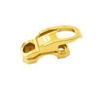 I migliori ganci per moto per riporre oggetti Per SYM JETX 125/150/200 ADX125 Moto CNC Accessori Supporto cilindro freno principale Supporto borsa Gancio casco(Gold)