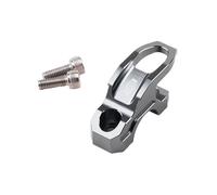 I migliori ganci per moto per riporre oggetti Per XSR700 XSR900 Supporto per cilindro freno principale Staffa per gancio per borsa Gancio per casco Accessori in alluminio CNC(Titanium)
