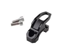 I migliori ganci per moto per riporre oggetti Per XSR700 XSR900 Supporto per cilindro freno principale Staffa per gancio per borsa Gancio per casco Accessori in alluminio CNC(Black No logo)