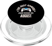 I migliori giocatori sono nati ad agosto Gioco regalo di compleanno per giocatori PopSockets PopGrip per MagSafe