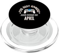I migliori giocatori sono nati ad aprile Gioco regalo di compleanno per giocatori PopSockets PopGrip per MagSafe