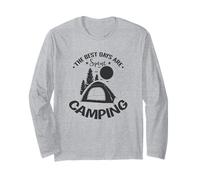 I Migliori Giorni Sono spesi Camping Vacation Maglia a Manica