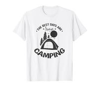 I Migliori Giorni Sono spesi Camping Vacation Maglietta