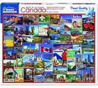 I Migliori Luoghi In Canada Puzzle In Mosaico 1000 Pezzi White Mountain
