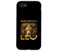 I migliori nascono come Leo Orgoglioso di un leone luglio agosto compleanno Custodia per iPhone SE (2020) / 7/8