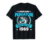 I migliori pescatori sono nati nel 1969 52 anni compleanno Maglietta