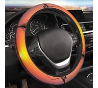 I migliori posti per guardare un tramonto NT Coprivolante per auto Coprivolante elasticizzato elasticizzato 15 pollici Morbido universale Protezione per volante Traspirante Antiscivolo Accessori per a