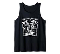 I migliori Step Dad Cool Father's Day Men n. 1 di tutti i tempi Canotta