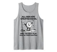 I Migliori Uomini Giocano a Golf Anni Ottanta Compleanno Tutti Gli Uomini Creati Equal Canotta